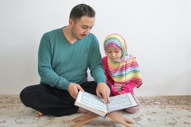 teaching the Quran to children