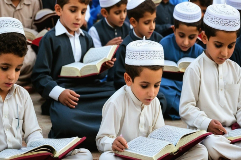 kids-with-Quran