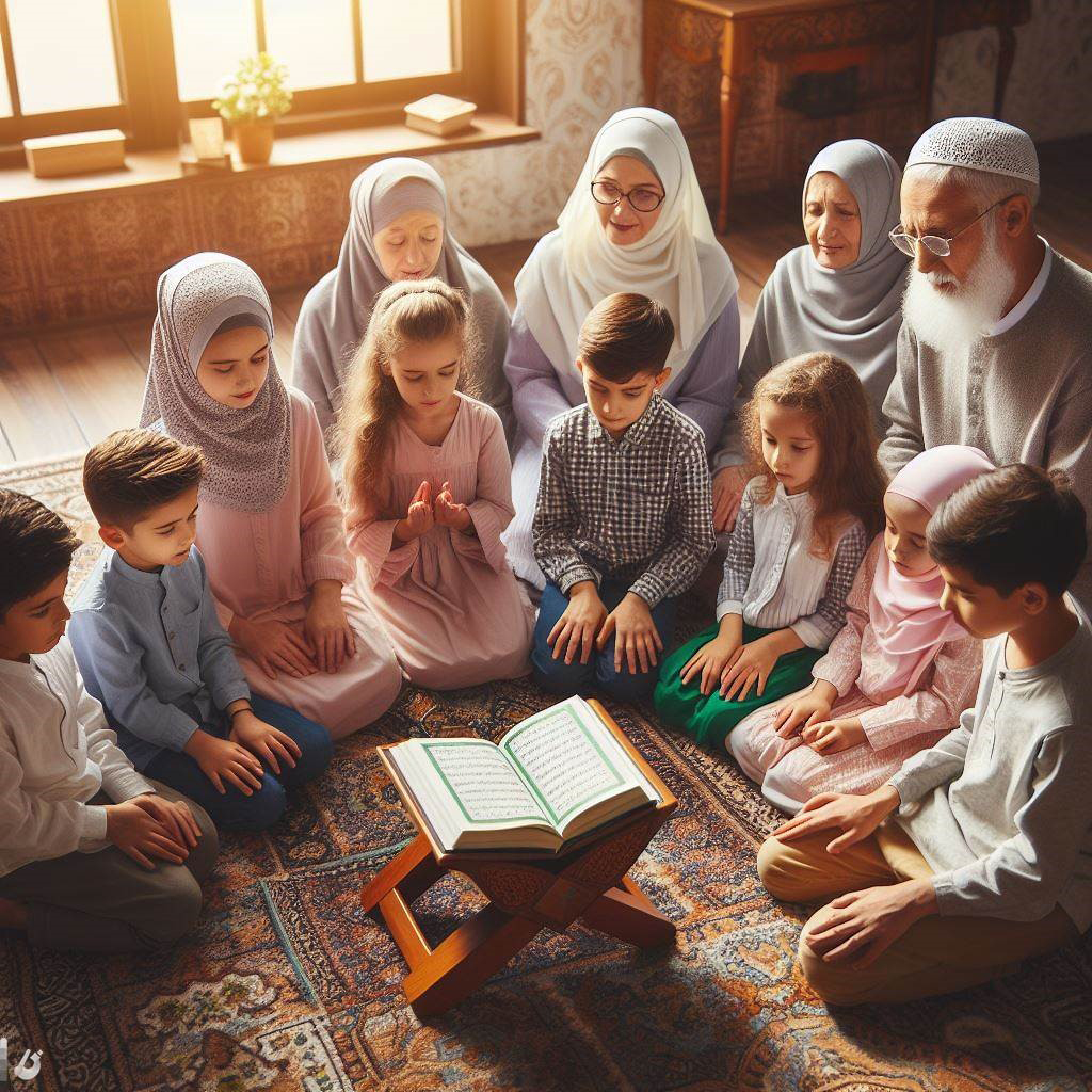 Family--with-Quran