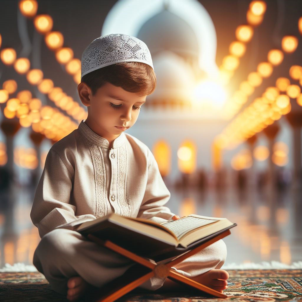 Kids Reciting Quran