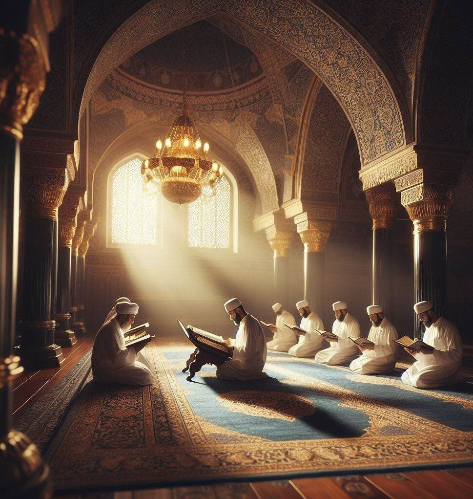 Reciting the Sacred Quran
