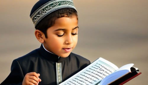 kids with Quran