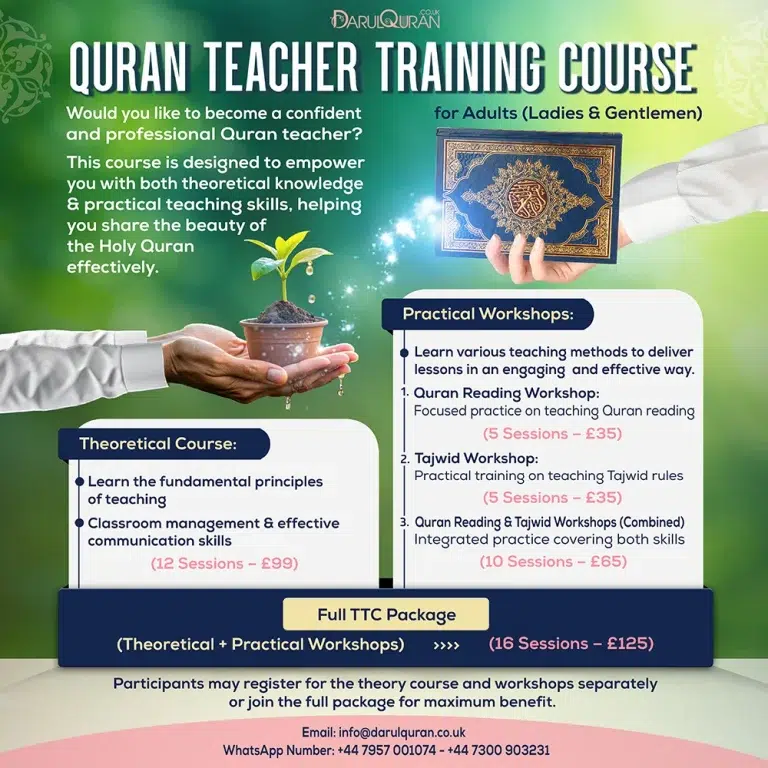 Quran Teacher Training Course